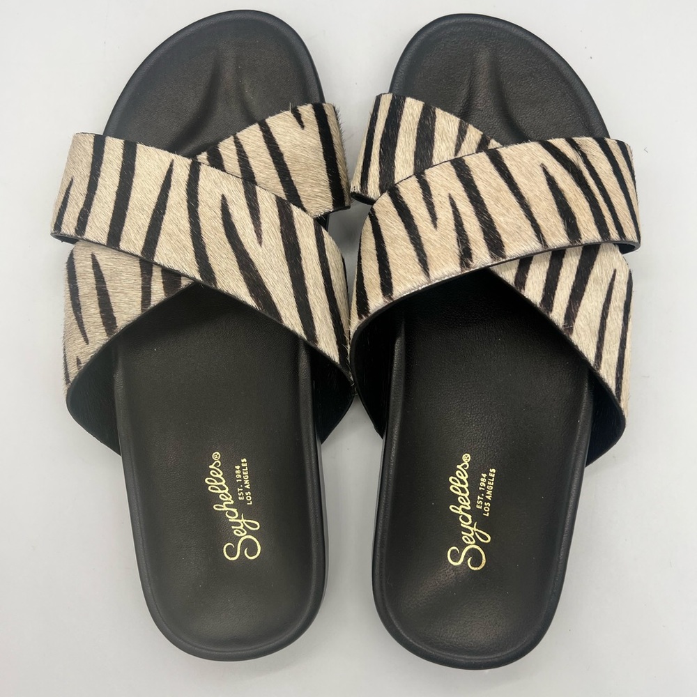 Seychelles Lighthearted Zebra Sandals